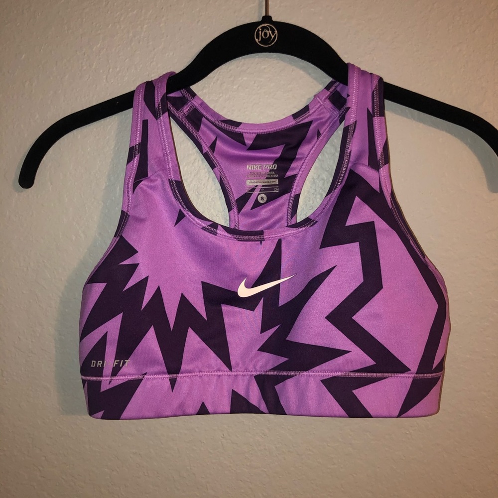 Purple Nike Sports Bra